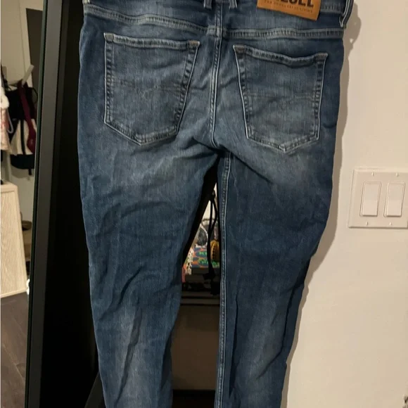 Diesel Skinny Jeans Blue Waist: 33 - Picture 6 of 7